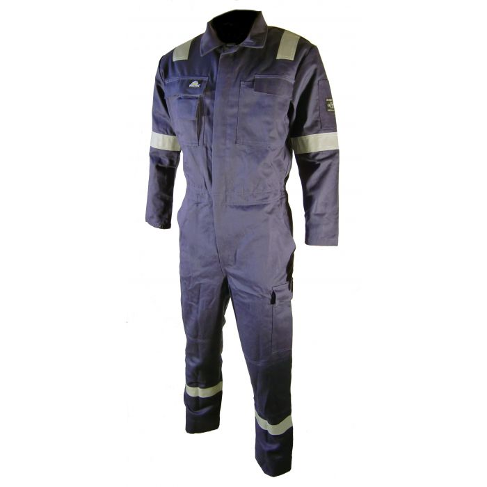 Bulldog 5003 Flame Retardant Coverall, Blue, 1 Piece, SBD-5003