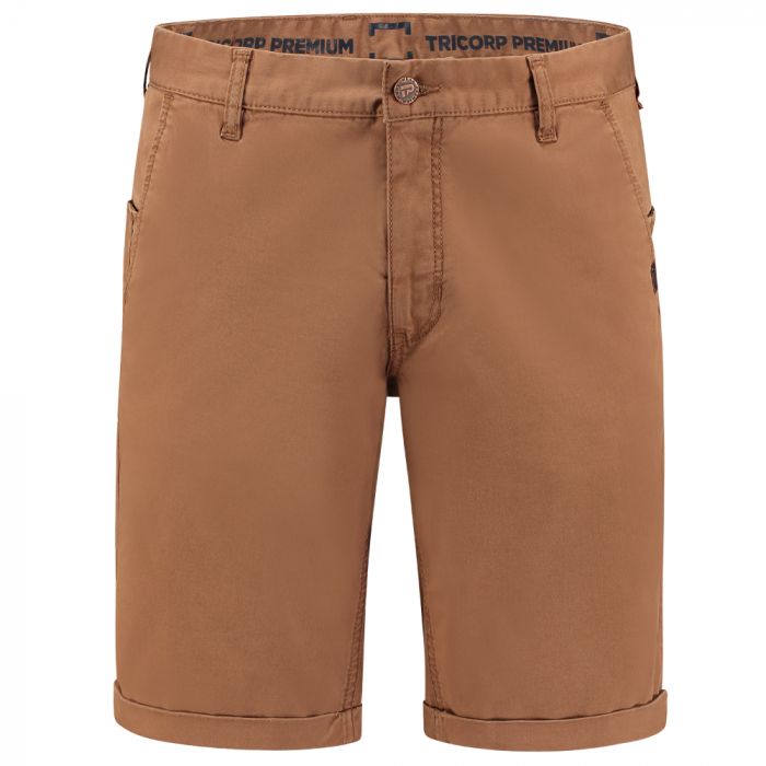 Tricorp Premium Chino Shorts 504008, Bronsebrun, 1 Stykke, SUT-504008Bronzebrown