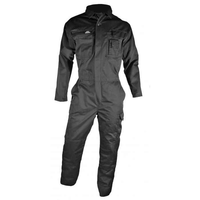 Bulldog 5055 Polyester/cotton Coverall, Black, 1 Piece, SBD-5055