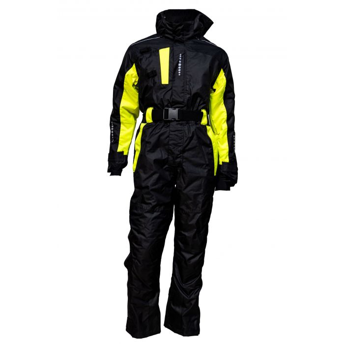 Bulldog 5087 Waterproof and Breathable Shield Coverall, Black/Yellow, 1 Piece, SBD-5087