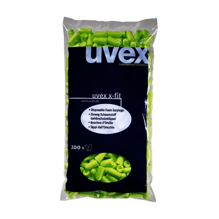 Uvex Tilbehør ØREPROPP UVEX X-FIT REFILL A200, 1 Carton, SSK-616058764