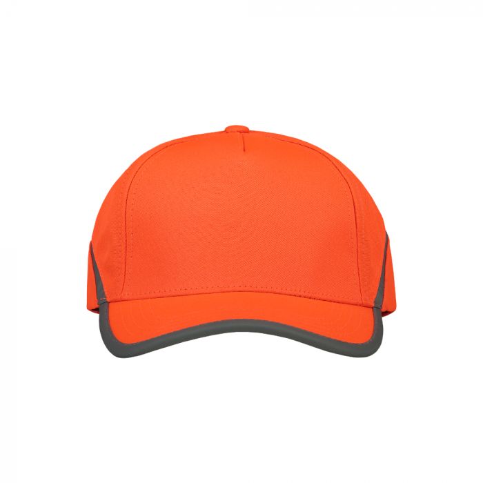 Tricorp Safety Refleks Cap 653002, Fluor Oransje, 1 Stykke, SUT-653002FluororangeOneSize