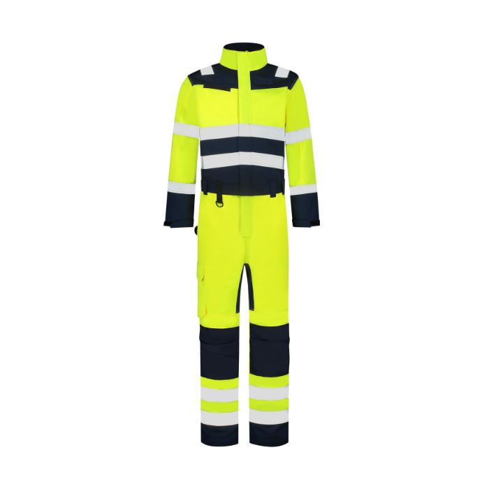Tricorp Safety Overall High Vis Bicolor 753009, Fluor Yellow/Ink, 1 stk.