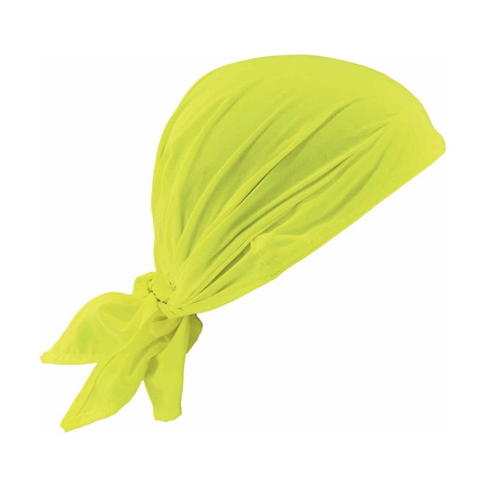 Ergodyne Hatter BANDANA COOLING 6710CT LIME, 1 Piece, SSK-805010035