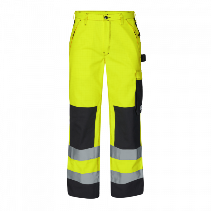 Engel Safety+ EN ISO 20471 Multinorm bukse, Hivis Gul/Svart, SEW-2235-825-3820