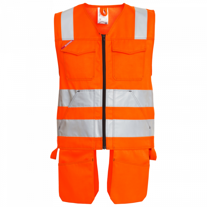 Engel Safet EN ISO 20471 håndverkervest, Hivis Oransje, SEW-5501-770-10