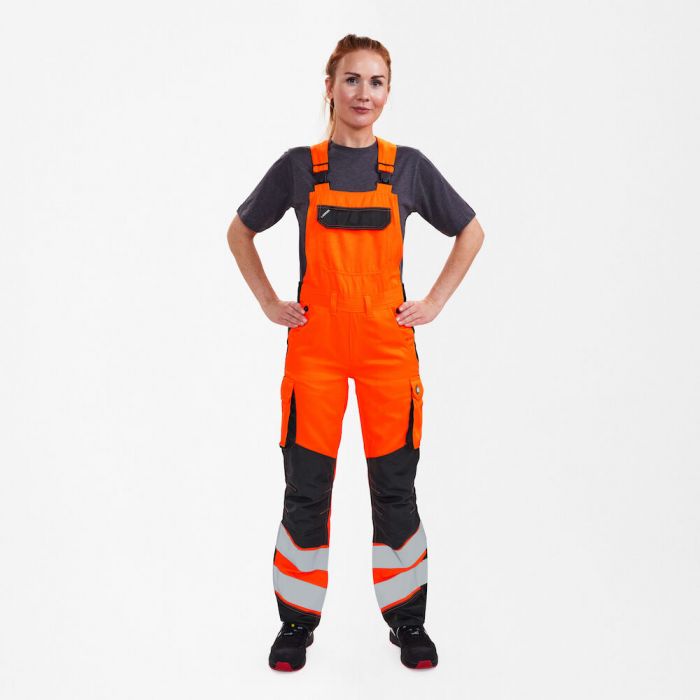 Engel Safety Light dame overall, Hivis Oransje/Antrasittgrå, SEW-3543-319-1079