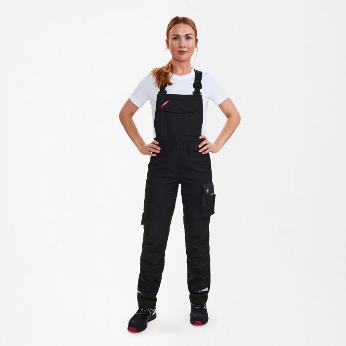 Engel Galaxy dameoverall, Svart/Antrasittgrå, SEW-3815-254-2079