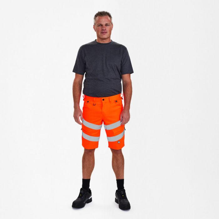 Engel Safety shorts, Hivis Oransje, SEW-6546-314-10