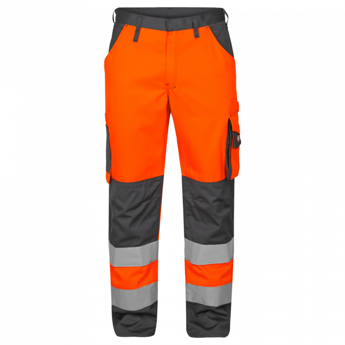 Engel Safety EN ISO 20471 bukse, Hivis oransje/Grå, SEW-2501-775-1025