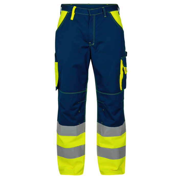 Engel Safety EN ISO 20471 bukse, Marineblå/Hivis gul, SEW-2505-785-638