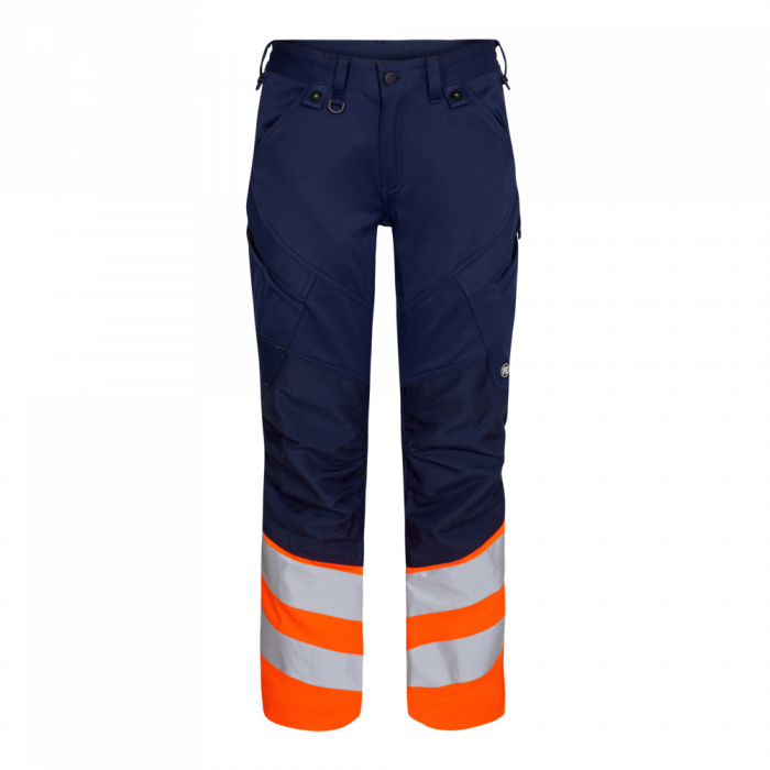 Engel Safety bukse, Blått blekk/Hivis oransje, SEW-2546-314-16510