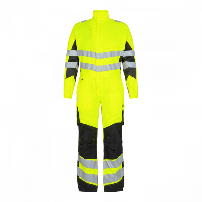 Engel Safety Light kjeledress, Hivis Gul/Svart, SEW-4545-319-3820