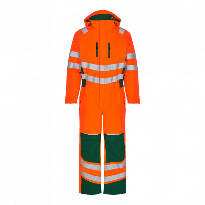 Engel Safety vinter kjeledress, Hivis Oransje/Grønn, SEW-4946-930-101