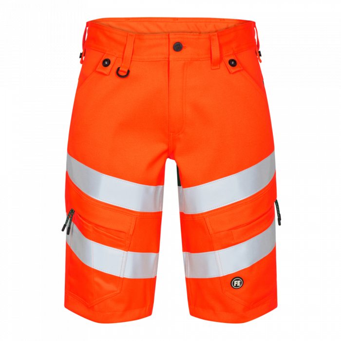 Engel Safety shorts, Hivis Oransje/Grønn, SEW-6546-314-101