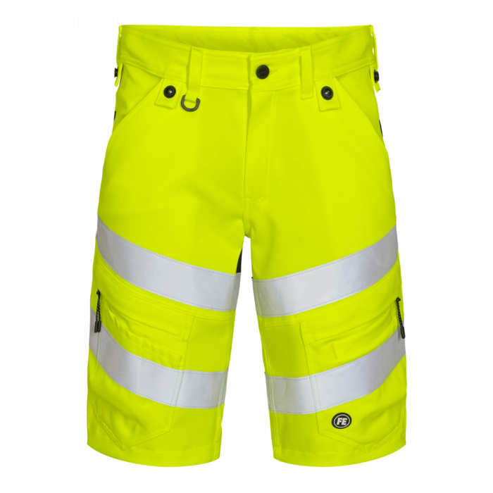 Engel Safety shorts, Hivis Gul/Svart, SEW-6546-314-3820