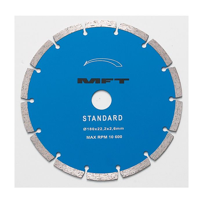 MFT DIAMANTBLAD STANDARD 180MM, 1 BLISTERKORT, SHK-421013