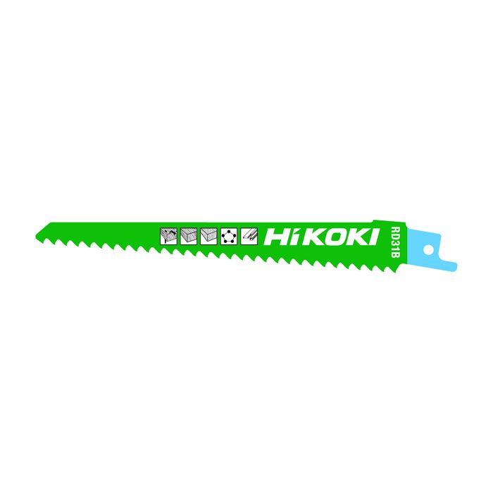 Hikoki Slipepapir Maskin BAJONETTSAGBLAD UNI/GROV RD31B A5, 1 Blisterkort, SHK-66752025