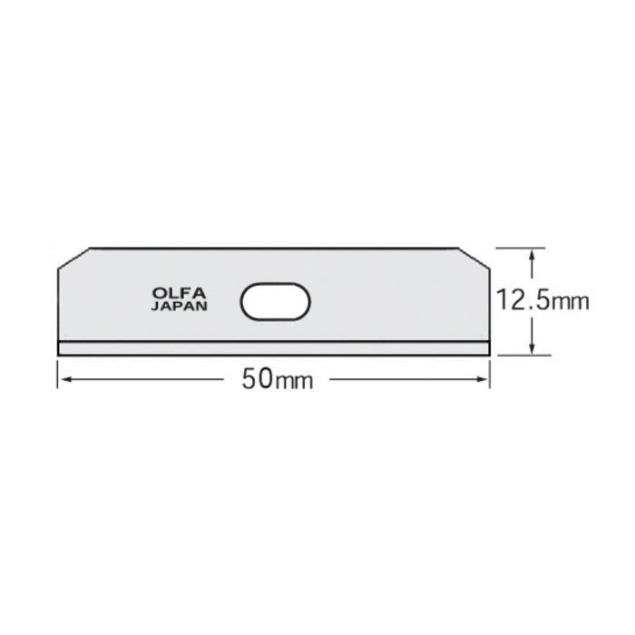 Olfa KNIVBLAD SKB-7/10B A10, 6 BLISTERKORT, SHK-445021