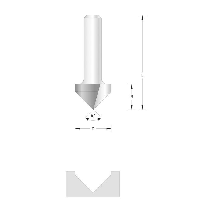 Hikoki V-NOTFRES 60GR 16,0MM, 1 BLISTERKORT, SHK-66754087