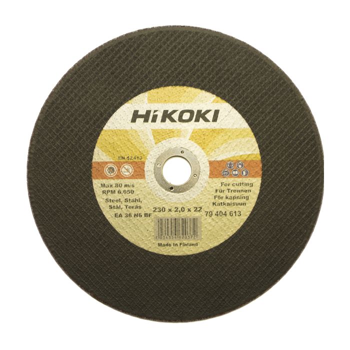 Hikoki Bor Metallbearbeiding KAPPESKIVE INOX 125X2,0MM, 1 Blisterkort, SHK-79404323