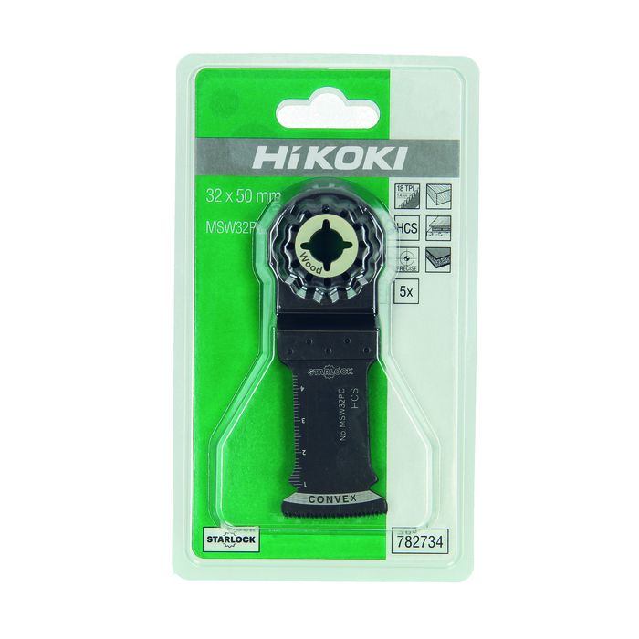 Hikoki SAGBLAD 32X50MM TRE 18TPI SL A5, 1 STYKK, SHK-66782734