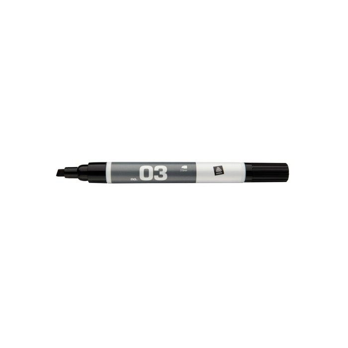 Avery Avery Permanent Marker No 03, Black - Meiselspiss, Svart, 2-5 Mm, modell Pm3Bk