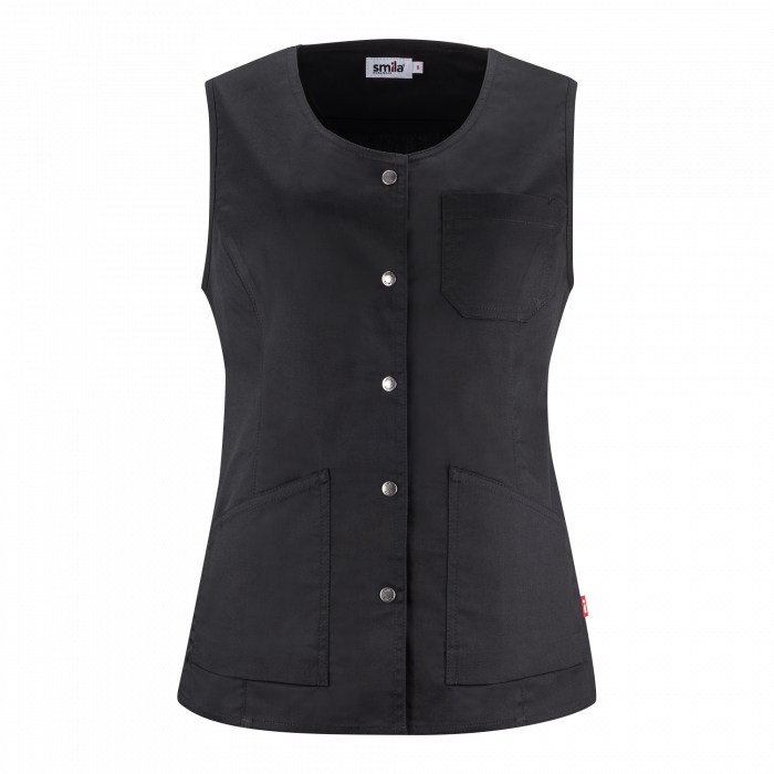 Smila Workwear Dame Bea Vest, Svart, 1 stk ,SBG-70352-99