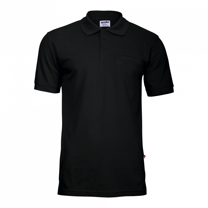 Smila Workwear Dan Polo, Svart, 1 stk ,SBG-76541-99