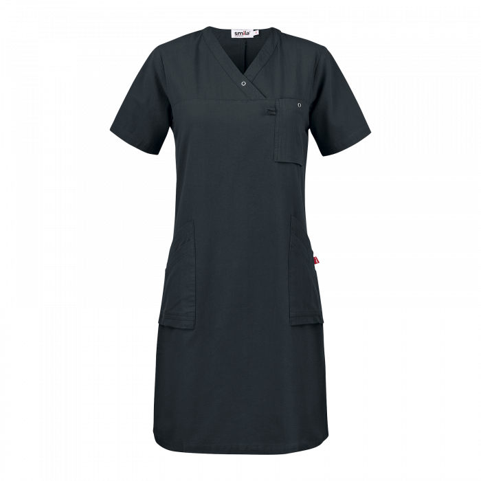 Smila Workwear Cajsa-kjole for kvinner, svart, 1 stk ,SBG-77860-99