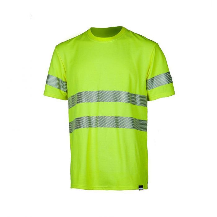 Dimex Hi-Vis Sikkerhets-T-skjorte, Gul, 1 stk, SDM-4058