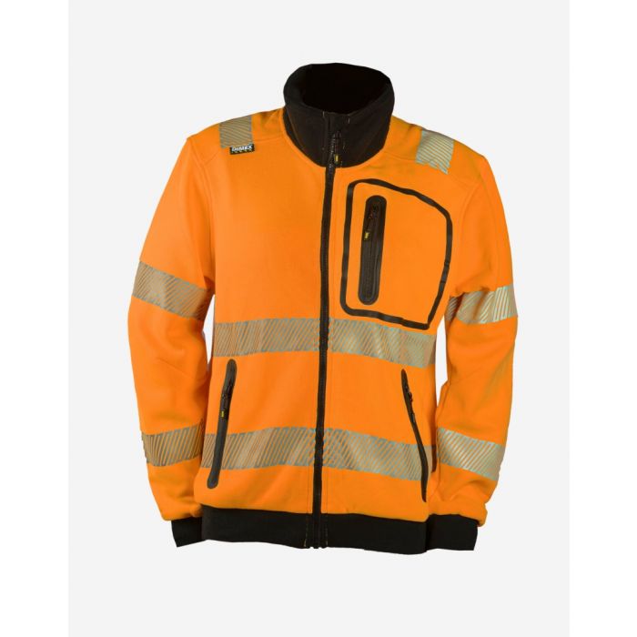 Dimex Hi-Vis Strikket Jakke, Oransje, 1 stk, SDM-4355R