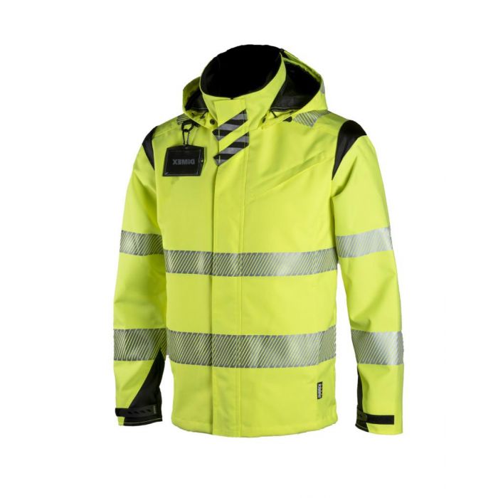 Dimex Hi-Vis Skalljakke, Gul, 1 stk, SDM-6066Y