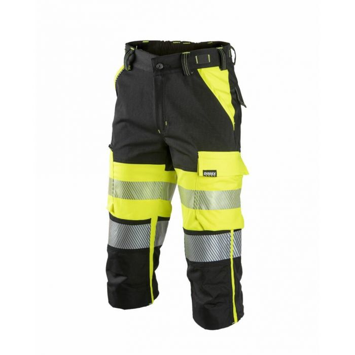 Dimex Høy synlighet superstretch shorts, Gul, 1 Stykke, SDM-6069