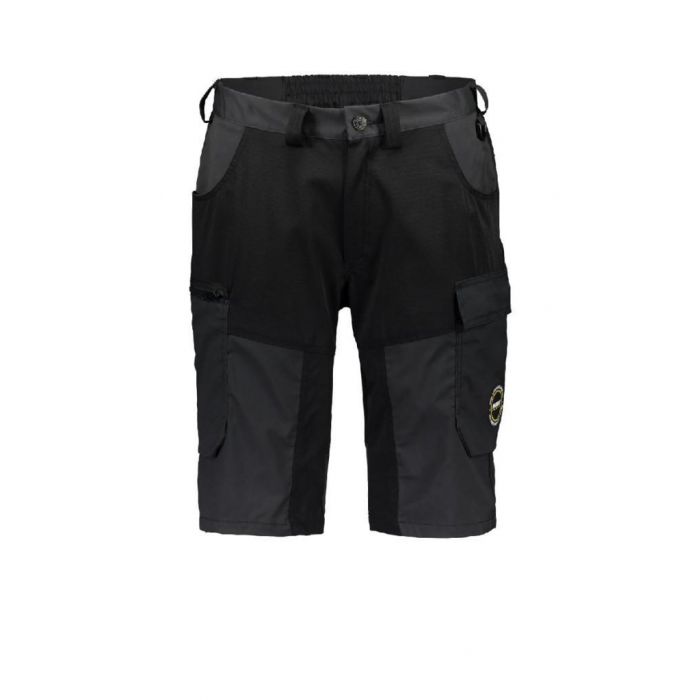 Dimex Superstretch shorts, Svart/Mørkegrå, 1 Stykke, SDM-6070