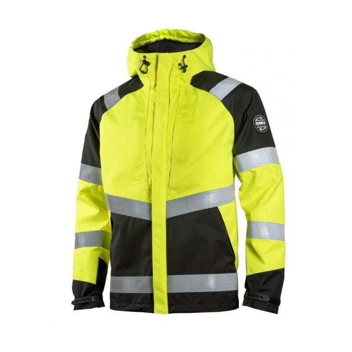 Dimex Hi-Vis Herre Sikkerhetsskalljakke, Gul, 1 stk, SDM-6109