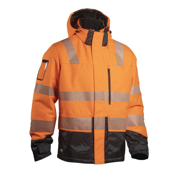 Dimex Hi-Vis Vinter Skalljakke, Oransje, 1 stk, SDM-6151R