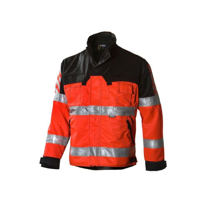 Dimex Hi-Vis Jakke, Rød, 1 stk, SDM-6210