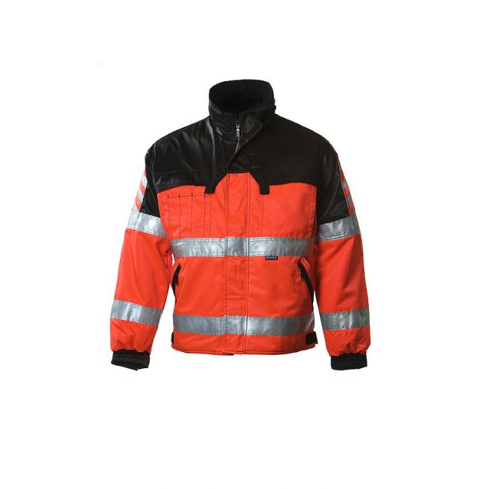 Dimex Hi-Vis Vinter Sikkerhetsjakke, Oransje, 1 stk, SDM-6240