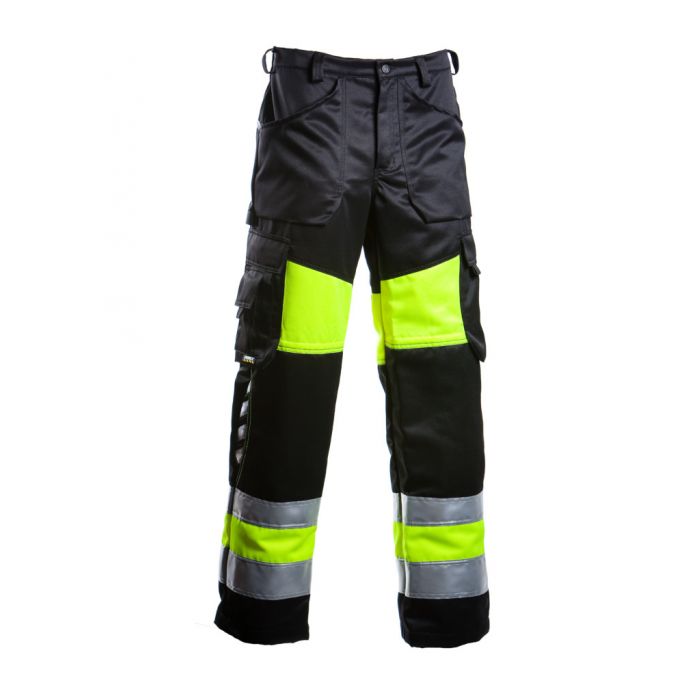 Dimex Hi-Vis Sikkerhetsbukser, Gul, 1 stk, SDM-6340