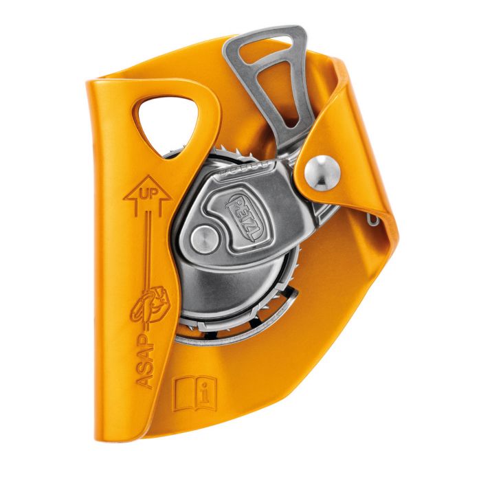 Petzl Asap Mobil Fallhemmer for tau, 1 stykke, SET-B070AA00