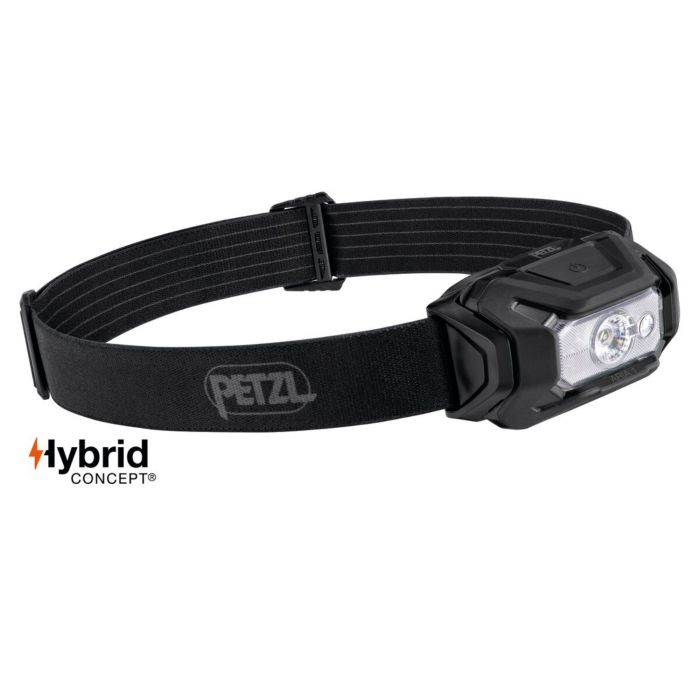 Petzl hodelykter ARIA 1 RGB Kompakt hodelykt, Svart, 1 stk, SET-E069BA00