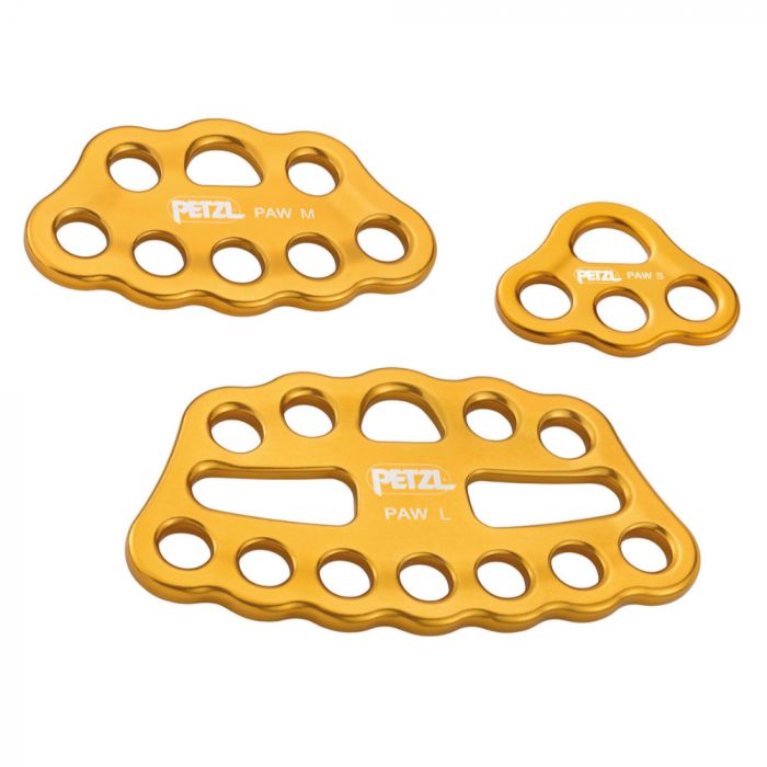 Petzl Tilbehør Paw Rigging Plate, Gul, 1 Stykke, SET-G063-A00