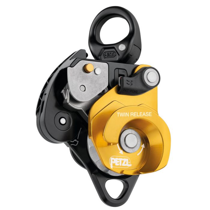 Petzl Twin Release Løselig Dobbelt Fortrengningsblokk for Håndteringssystemer, 1 stk, SET-P001DA00