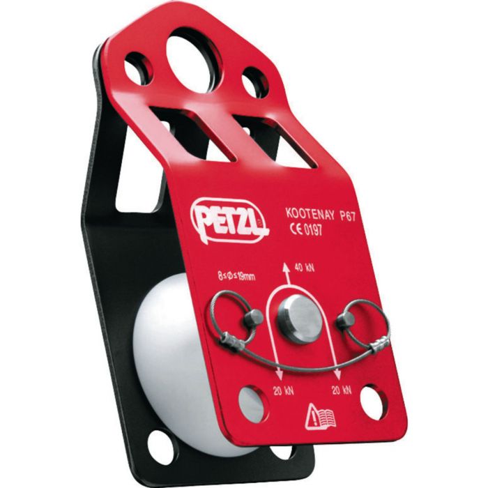 Petzl Mini Traxion Kompakt og støtsikker høyeffektiv progressfangeblokk, 1 stk, SET-P054AA00