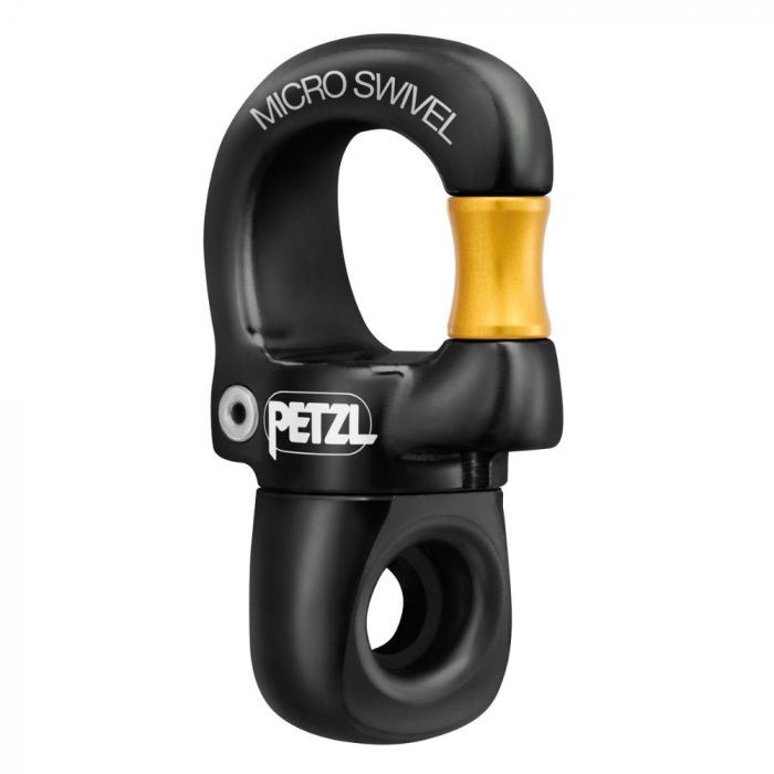 Petzl tilbehør Micro Swivel, svart, 1 stk, SET-P58-XSO