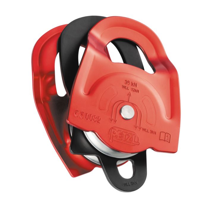 Petzl Twin Høy Styrke, Veldig Høy Effektivitet Dobbelt Prusik Trinse, 1 stk, SET-P65A