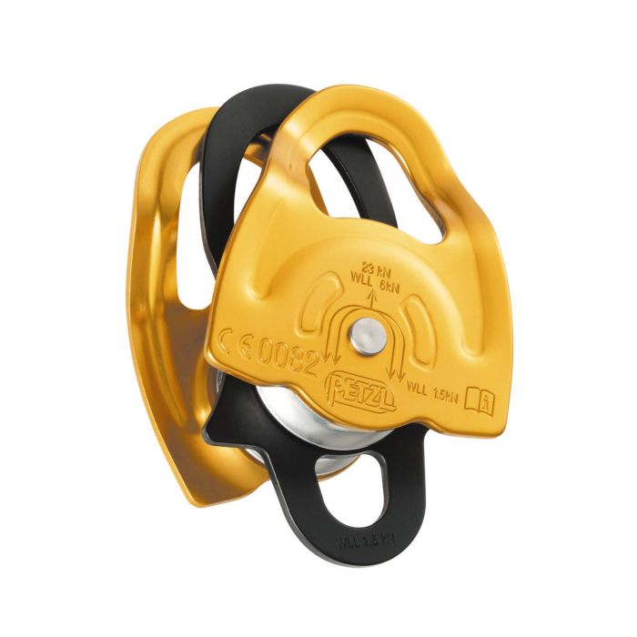 Petzl Gemini Høyt Effektiv Og Lett Dobbel Prusik Trinse, 1 stk, SET-P66A