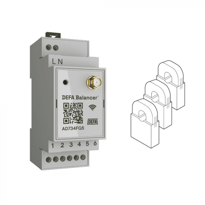 Defa Lastbalanserer Full Dynamisk Lastbalanseringsenhet Uten Sensor, 1 Stykke, SKA-50150