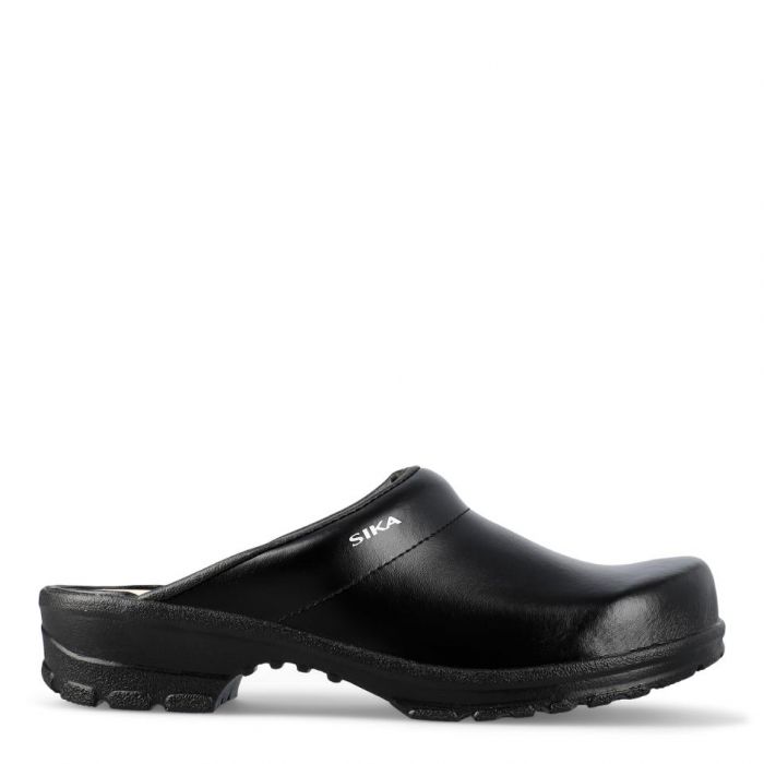 Sika Comfort Safety Clogs, OB, SRC, Black, 1 Par, SKI-149-Svart